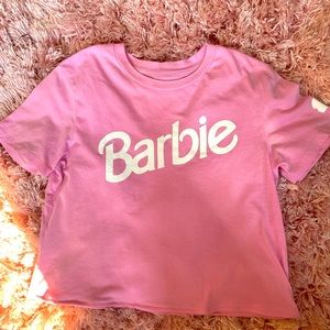 Barbie Halloween costume cropped T shirt/ skirt!